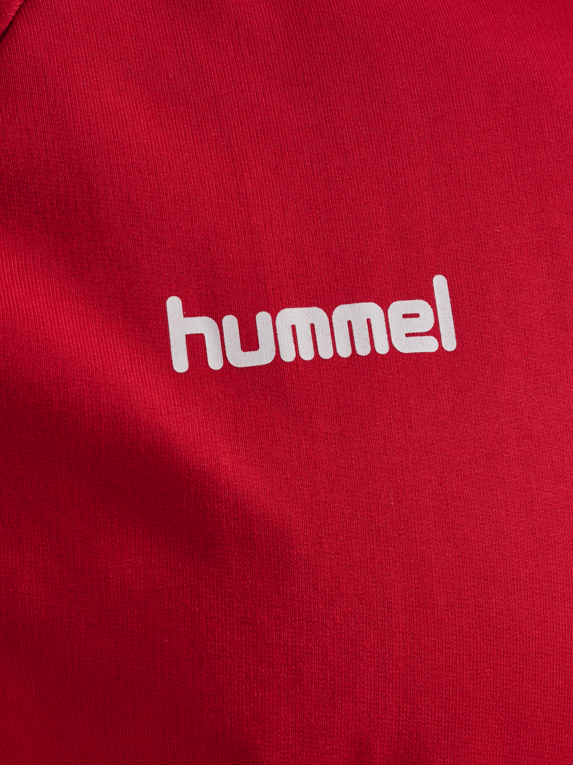 HMLGO COTTON SWEATSHIRT, TRUE RED, packshot