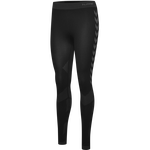 HUMMEL FIRST SEAMLESS TIGHTS WOMAN, BLACK, packshot