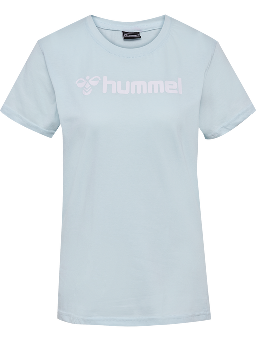 hmlMOVER COTTON T-SHIRT S/S WOMAN, BABY BLUE, packshot