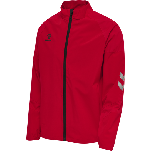 hmlLEAD TRAINING JACKET , TRUE RED, packshot