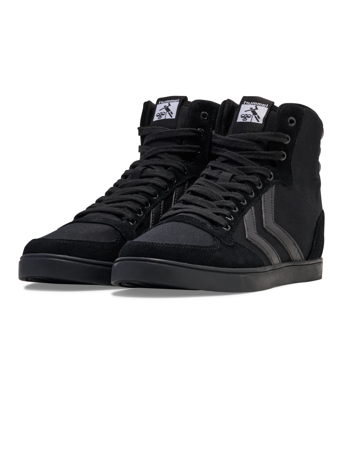 hummel SLIMMER STADIL TONAL HIGH - BLACK | hummel.net