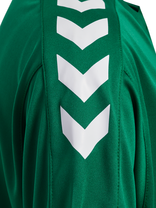 hmlCORE XK POLY JERSEY S/S WOMAN, EVERGREEN, packshot