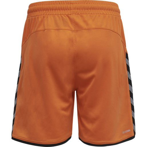 hmlAUTHENTIC KIDS POLY SHORTS, TANGERINE, packshot