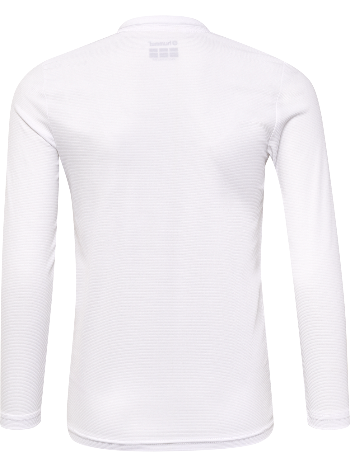 hmlBL ESSENTIAL TEE L/S KIDS, WHITE, packshot