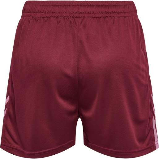 hmlACTIVE PL SHORTS WOMAN, BURGUNDY, packshot