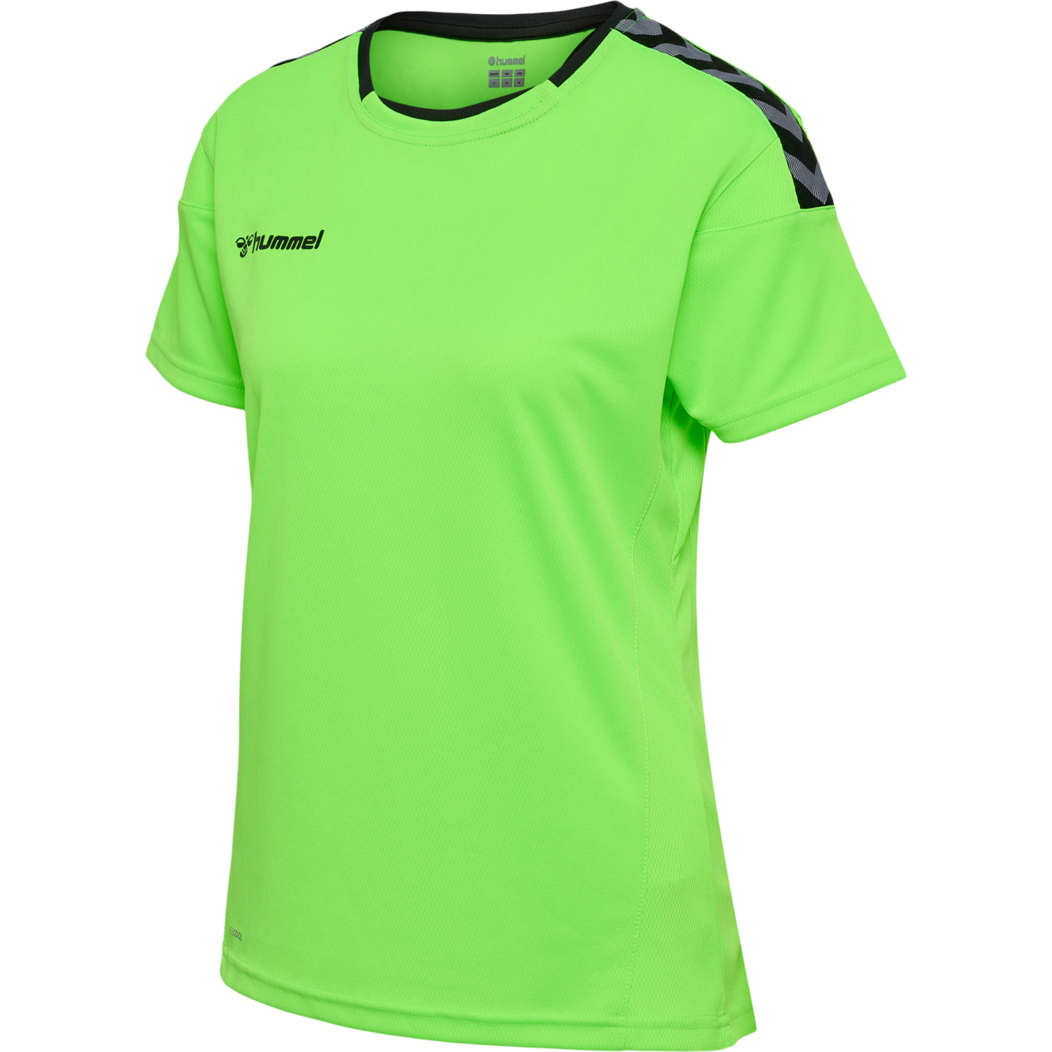 hmlAUTHENTIC POLY JERSEY WOMAN S/S, GREEN GECKO, packshot