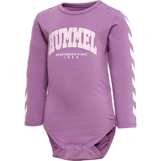 hmlFAST FLIPPER BODY L/S, ARGYLE PURPLE, packshot