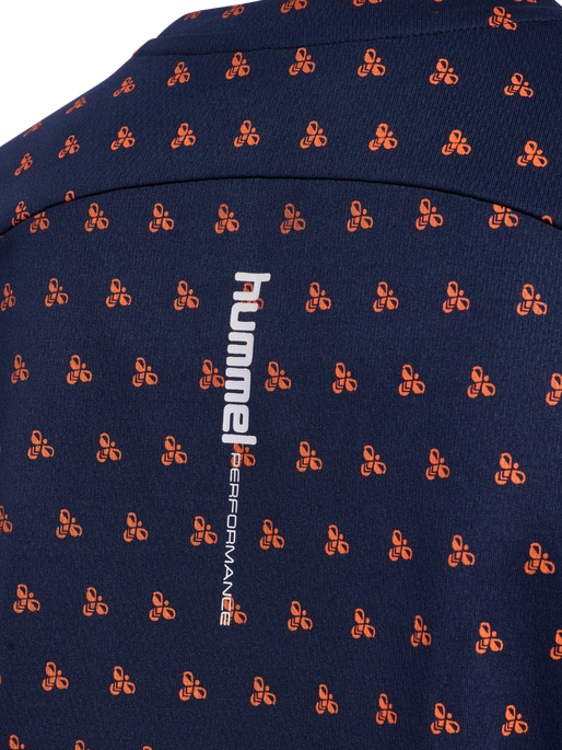 hmlFAST WORKOUT W T-SHIRT S/S, DRESS BLUES, packshot