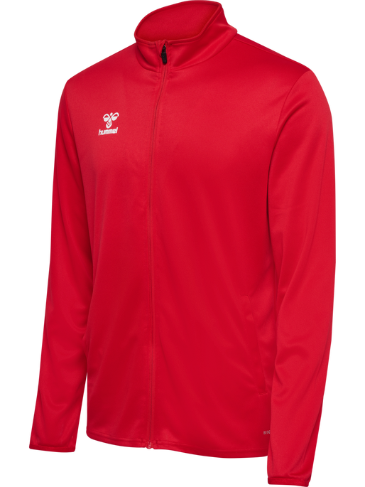 hmlESSENTIAL TRACK JACKET, TRUE RED, packshot