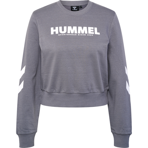 hmlLEGACY WOMAN SWEATSHIRT, QUIET SHADE, packshot