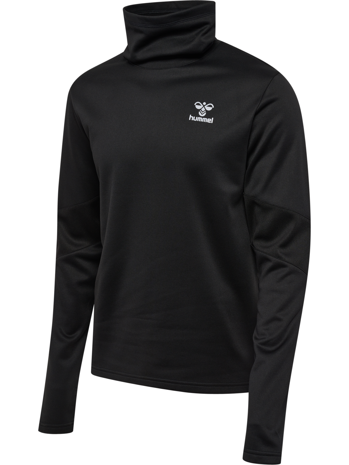 hmlACTIVE WINTER CREW SWEAT, BLACK, packshot