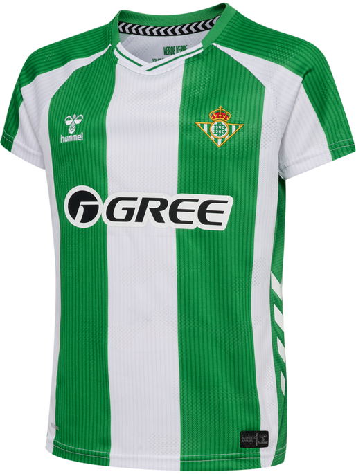 RBB 25/26 HOME JERSEY S/S KIDS, FERN GREEN/WHITE, packshot