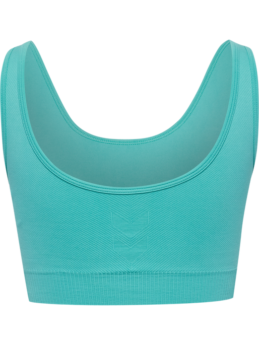 hmlALIVE SEAMLESS BRA, POOL BLUE, packshot