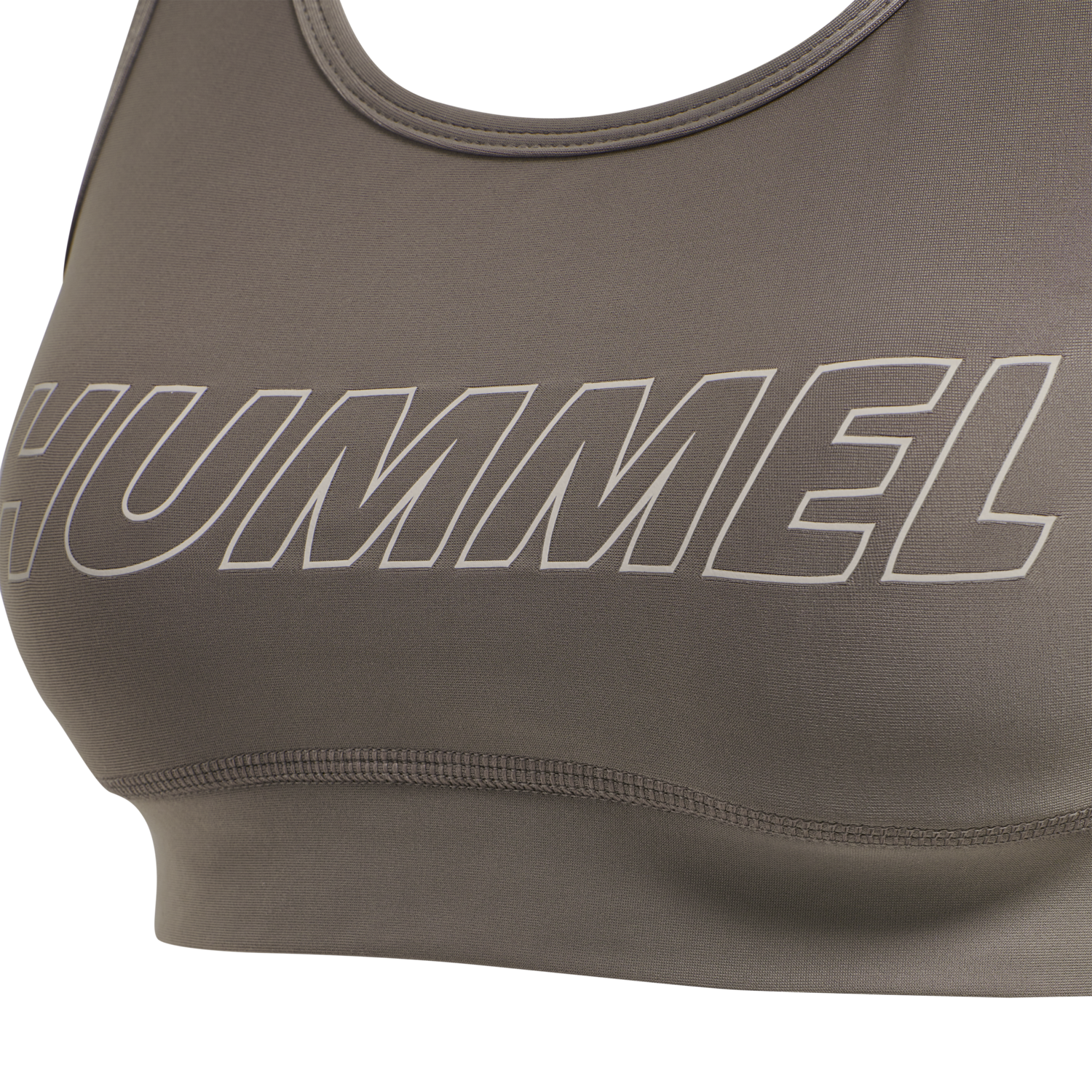 hmlTE TOLA SPORTS BRA, DRIFTWOOD, packshot