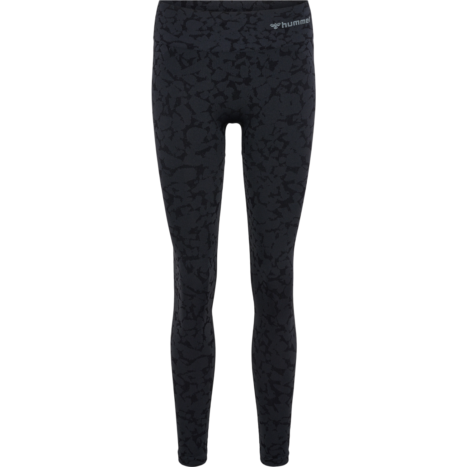 hmlMT PI SEAMLESS MID WAIST TIGHTS, BLACK, packshot