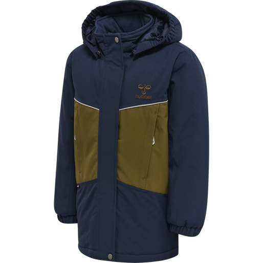 hmlCONRAD TEX JACKET, BLACK IRIS, packshot