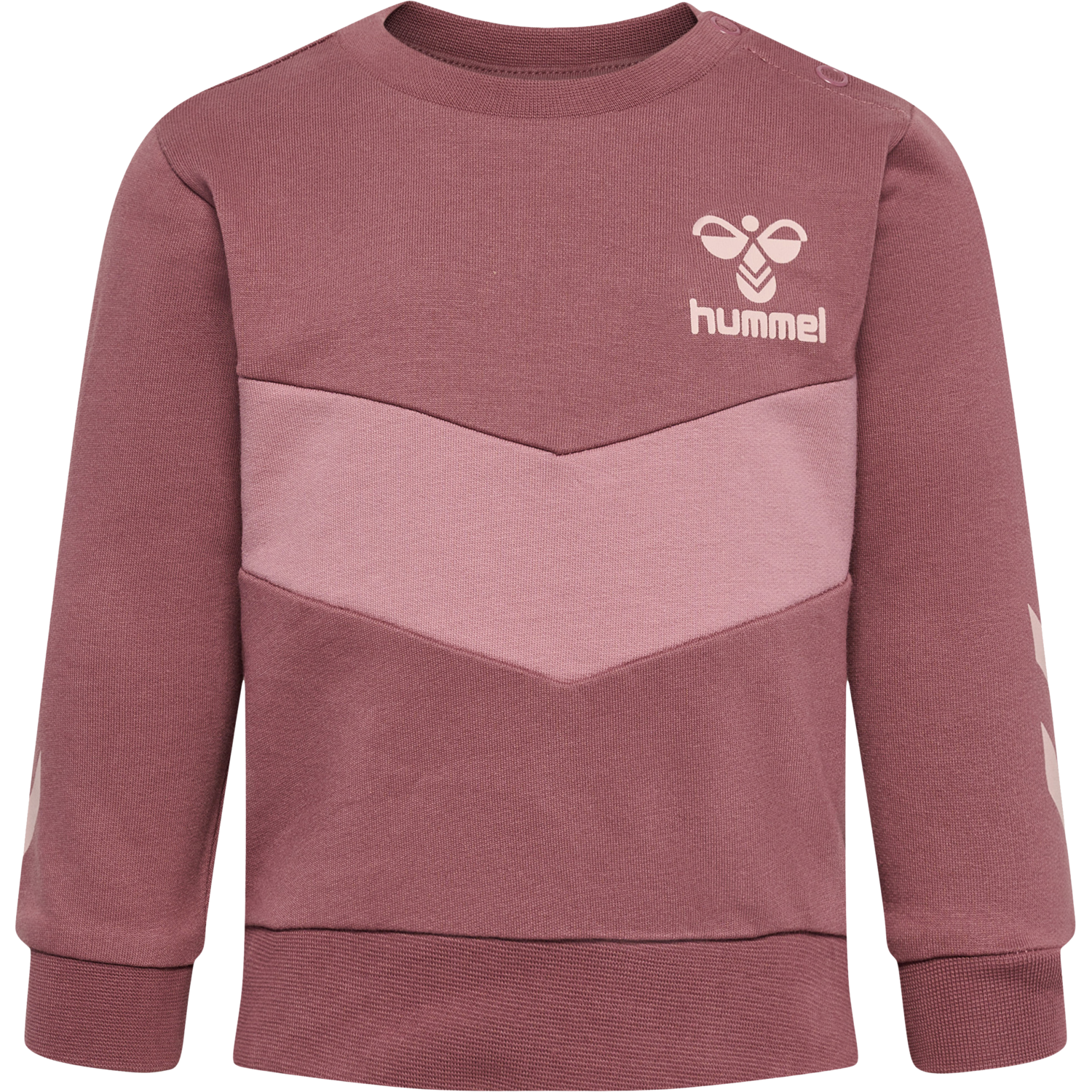 hmlNEEL SWEATSHIRT, ROSE BROWN, packshot
