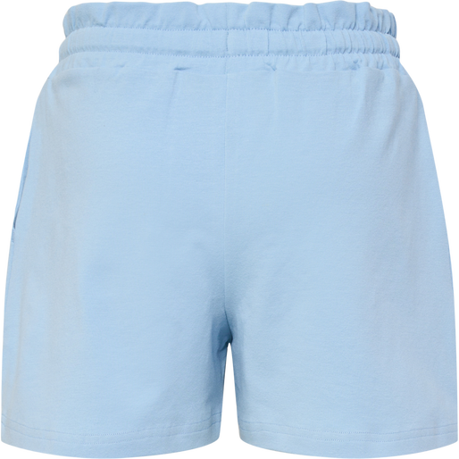 hmlFLOWY RUFFLE SHORTS, CERULEAN, packshot