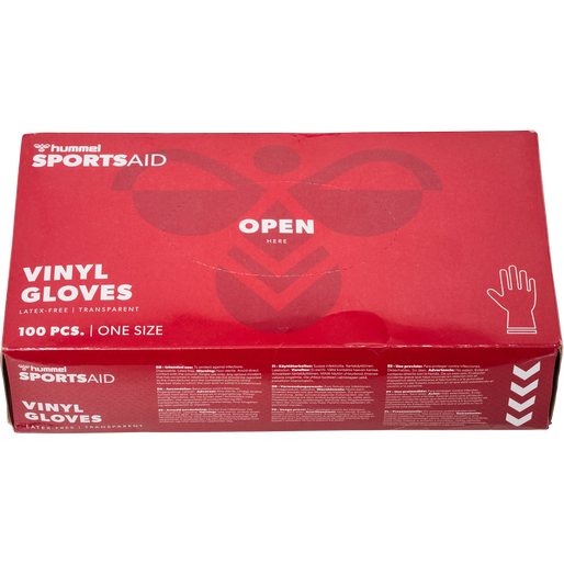 VINYL GLOVES, WHITE, packshot