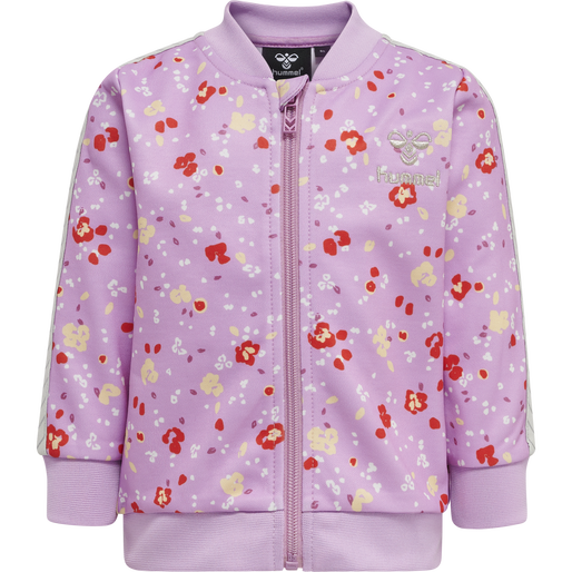 hmlNICA ZIP JACKET, MAUVE MIST, packshot