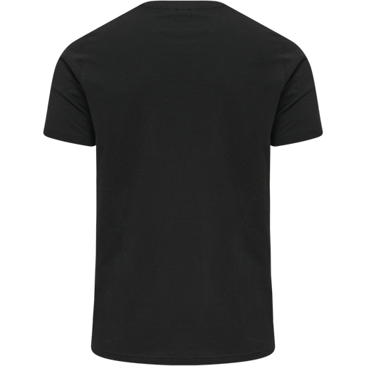 hmlDYLAN T-SHIRT, BLACK, packshot