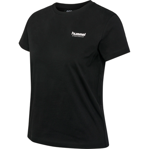 hmlLGC KRISTY SHORT T-SHIRT, BLACK, packshot