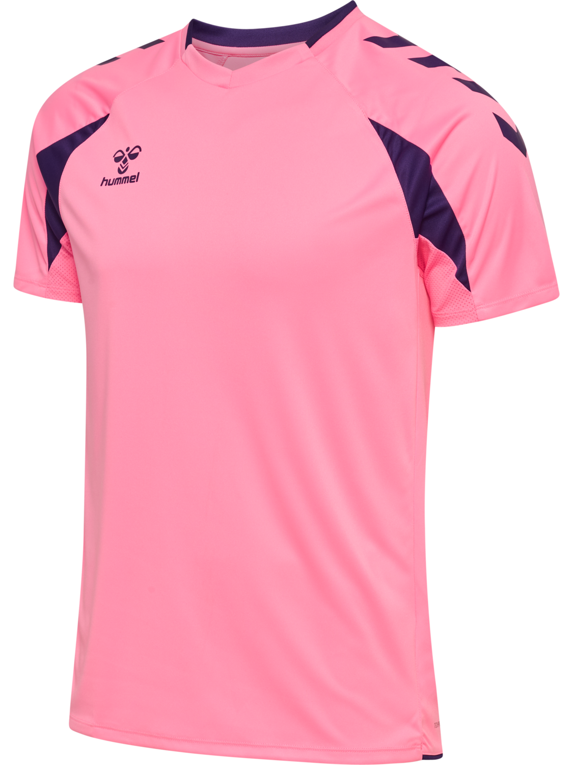 hmlCORE 2.0 JERSEY S/S, COTTON CANDY/ACAI, packshot