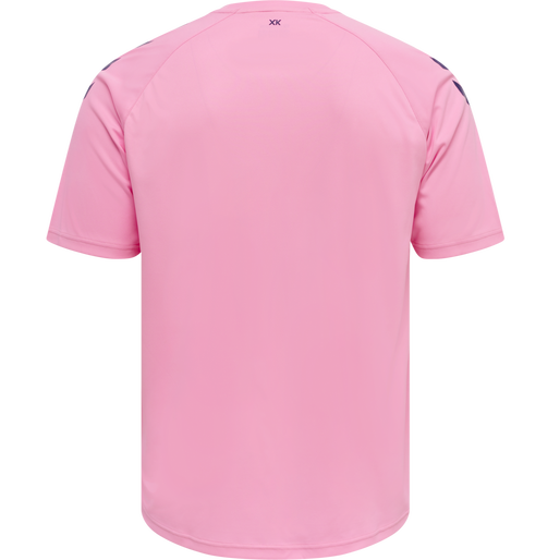 hmlCORE XK CORE POLY T-SHIRT S/S, COTTON CANDY hmlCORE XK CORE POLY T-SHIRT S/S, COTTON CANDY, packshot