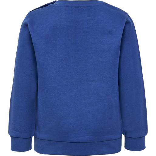 hmlFASTWO LIME SWEATSHIRT, TRUE NAVY, packshot