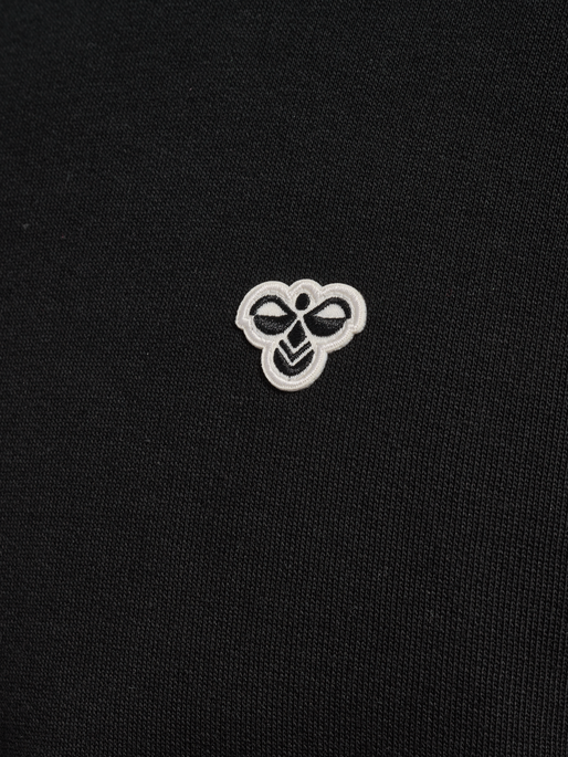 hmlARCHIVE LOOSE FIT SWEATSHIRT, BLACK, packshot