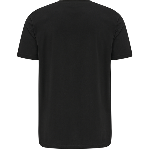 hmlRED BASIC T-SHIRT S/S, BLACK hmlRED BASIC T-SHIRT S/S, BLACK, packshot