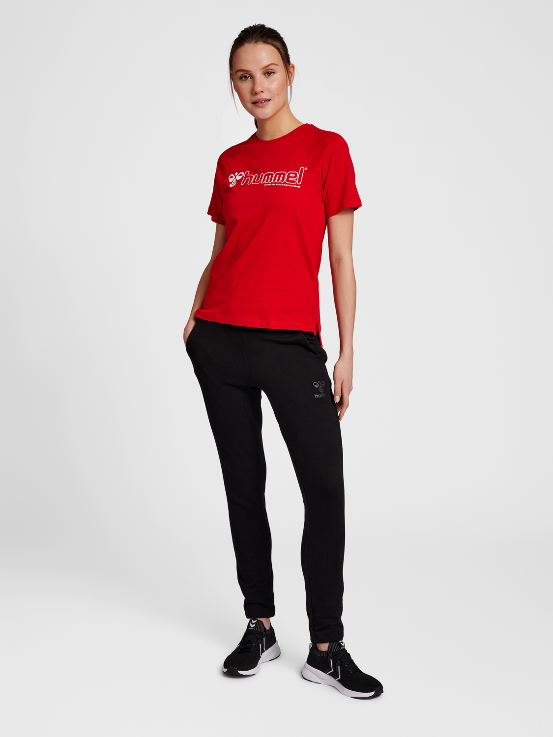 hummel NONI 2.0 TAPERED PANTS - BLACK 
