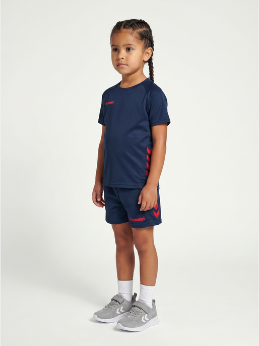 hmlPROMO KIDS SET, DRESS BLUES, model