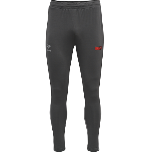 hmlPRO GRID TRAINING PANTS, FORGED IRON, packshot