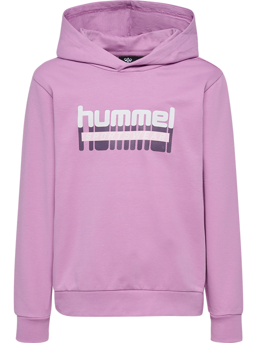 hmlTUKAS HOODIE, SMOKY GRAPE, packshot