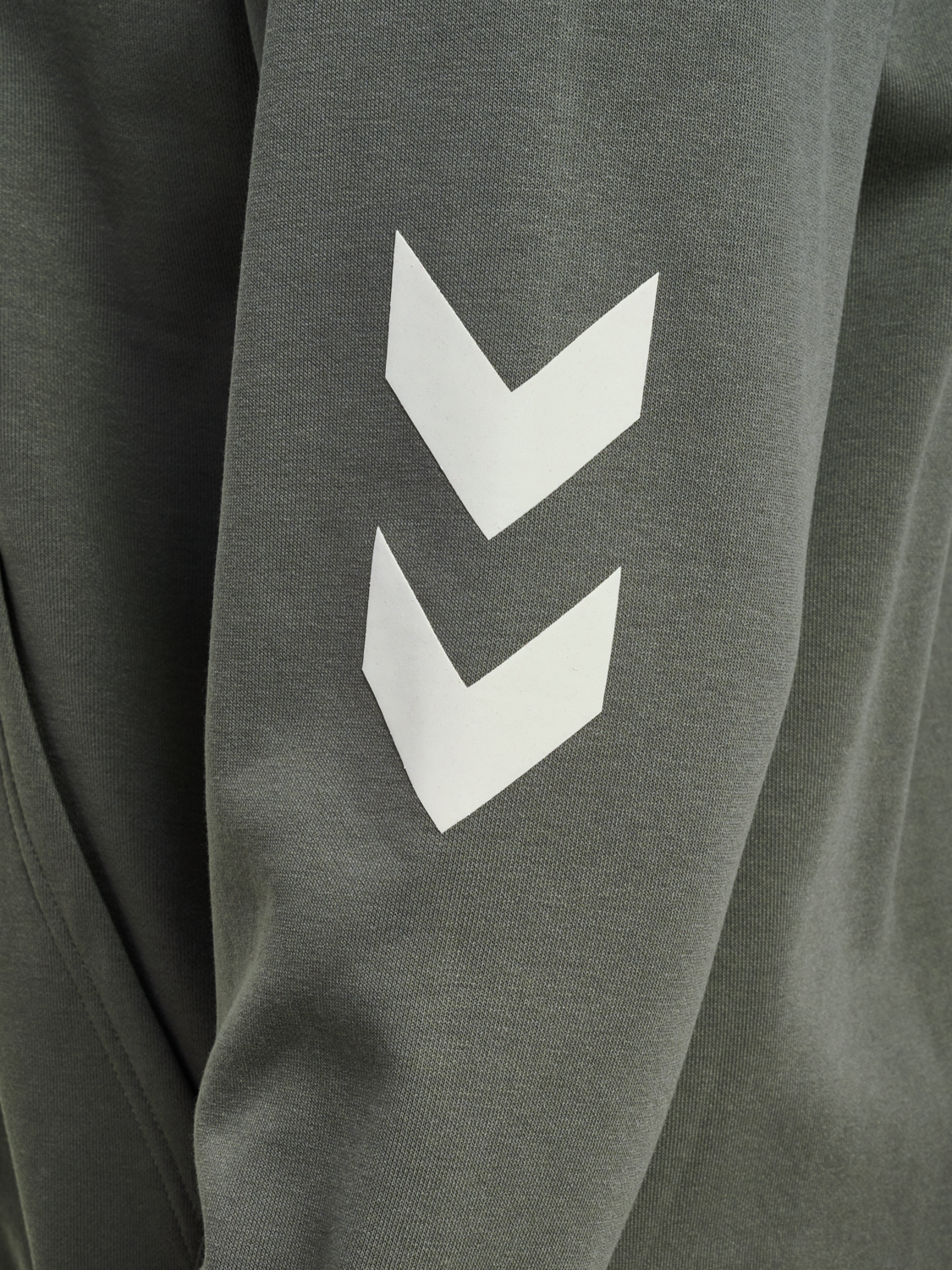 hmlLEGACY 2.0 ZIP HOODIE, CASTOR GRAY, packshot