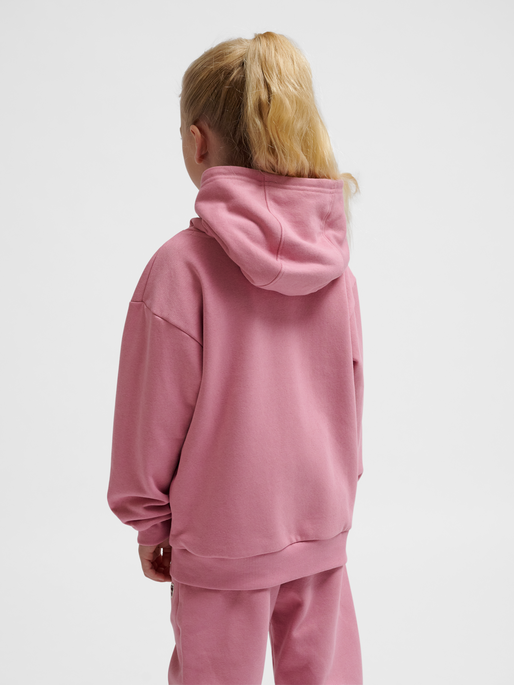 hmlJR LOOSE HOODIE BEE, POLIGNAC, model