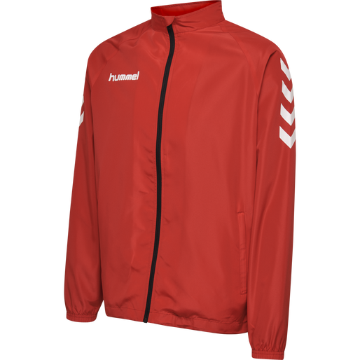 CORE KIDS MICRO ZIP JACKET, TRUE RED, packshot