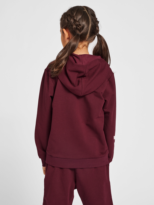 Wine adidas hoodie top