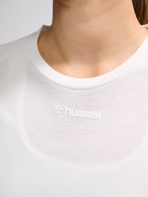 hummel MT VANJA T-SHIRT - WHITE