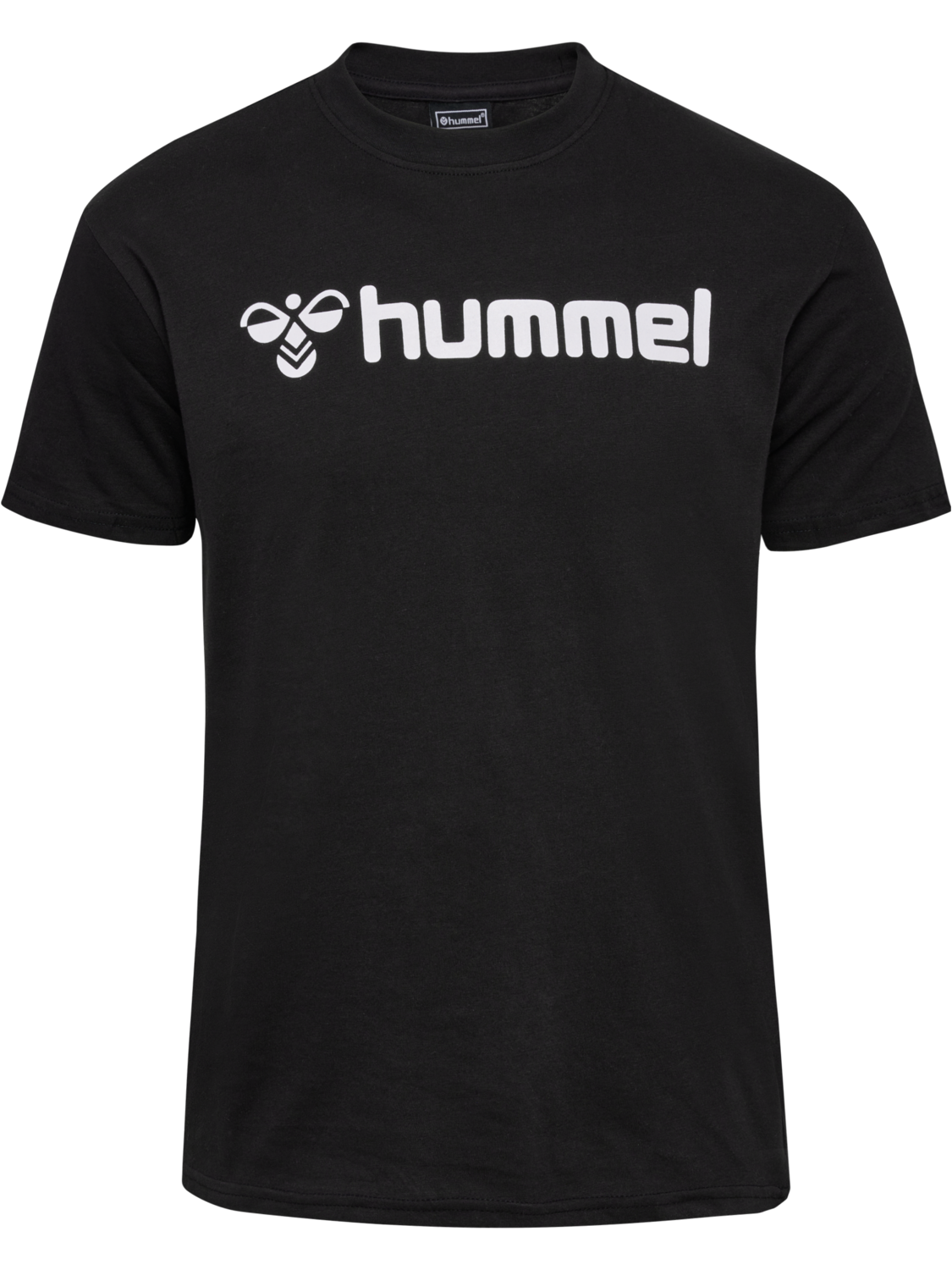 hmlMOVER COTTON T-SHIRT S/S, BLACK, packshot
