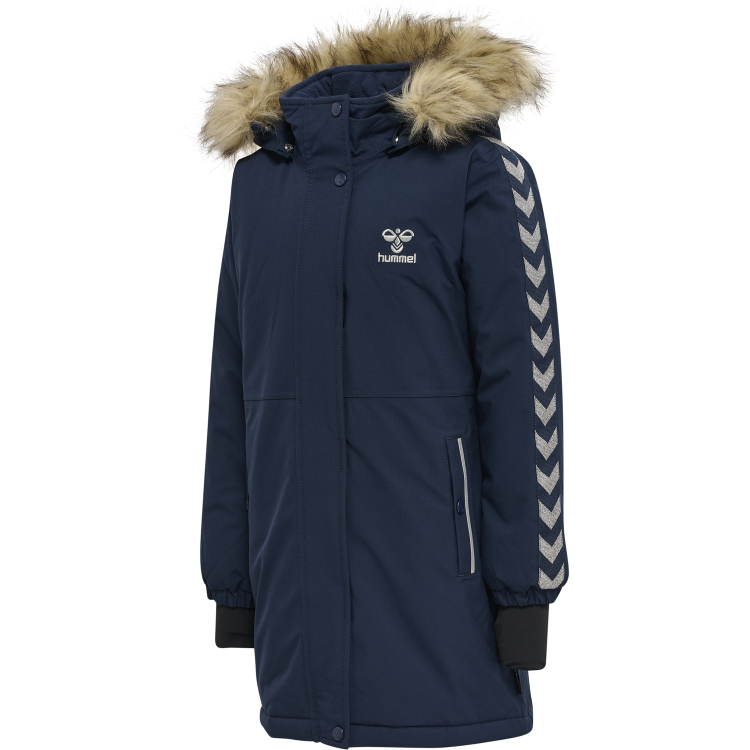 hummel LEAF TEX COAT - BLACK IRIS 