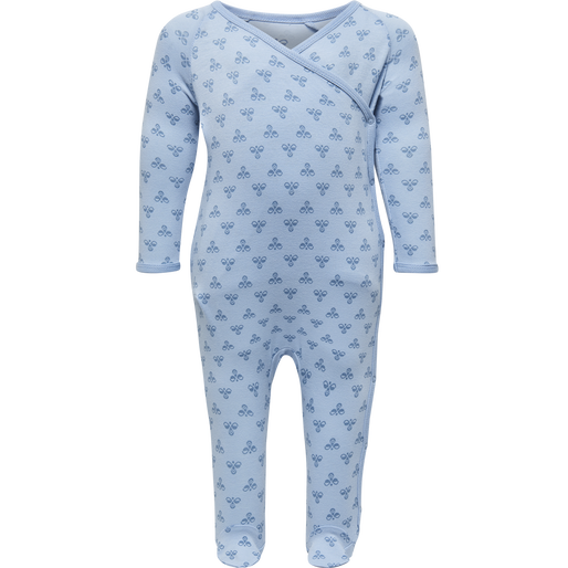 Hummel Baby Bee Bodysuit L S Blue Fog Hummel Net