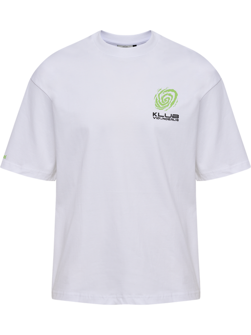 hmlPLADSTILFORSKELLE T-SHIRT S/S, WHITE, packshot