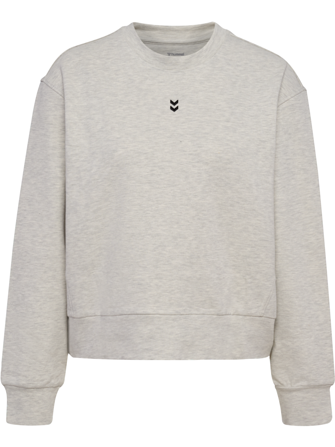 hmlFOUNDATION SWEATSHIRT, LIGHT GREY MELANGE, packshot