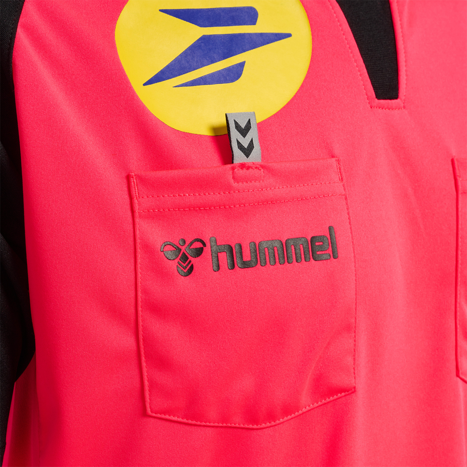 FFHB REFEREE JERSEY S/S, DIVA PINK, packshot