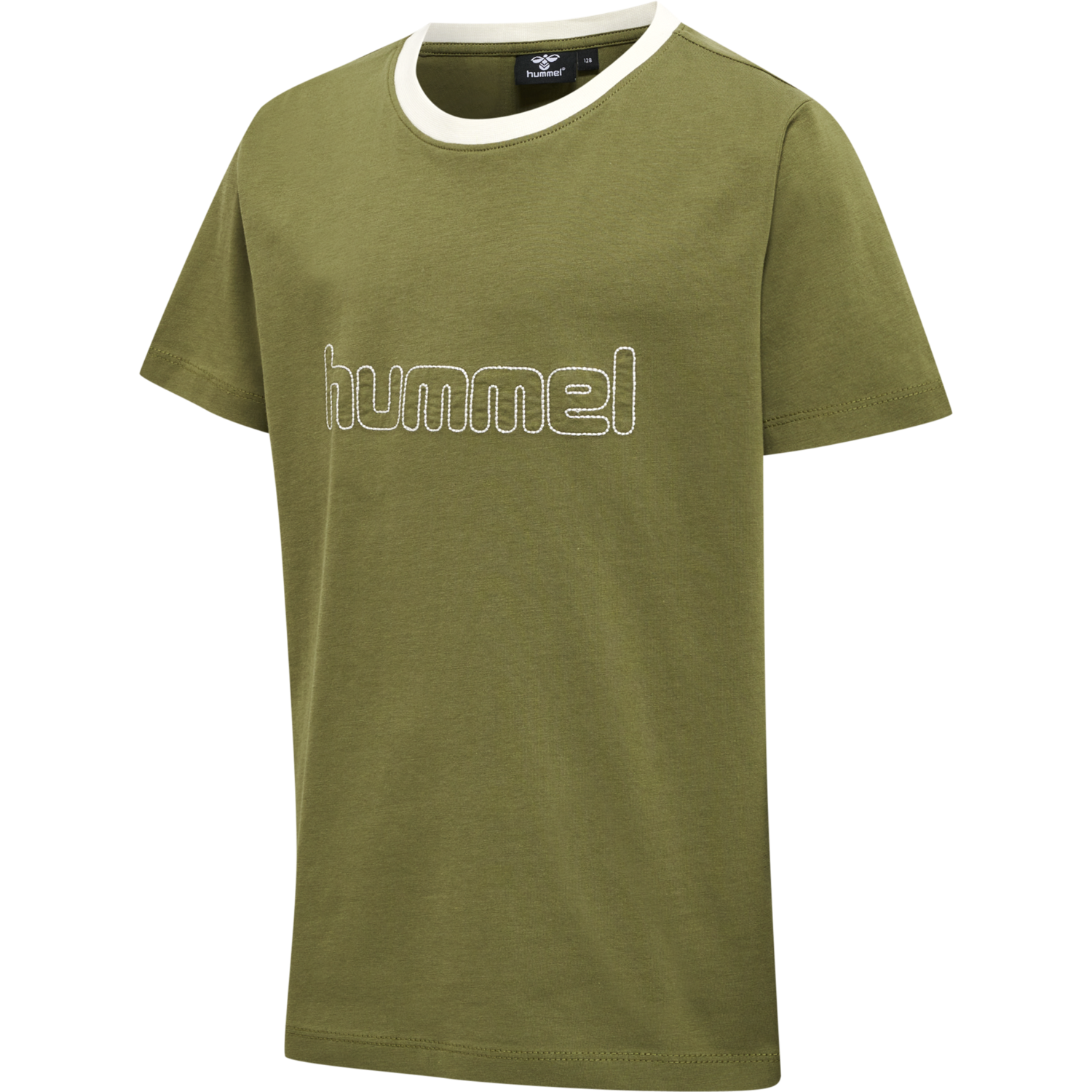 hmlCLOUD T-SHIRT S/S, OLIVE BRANCH, packshot