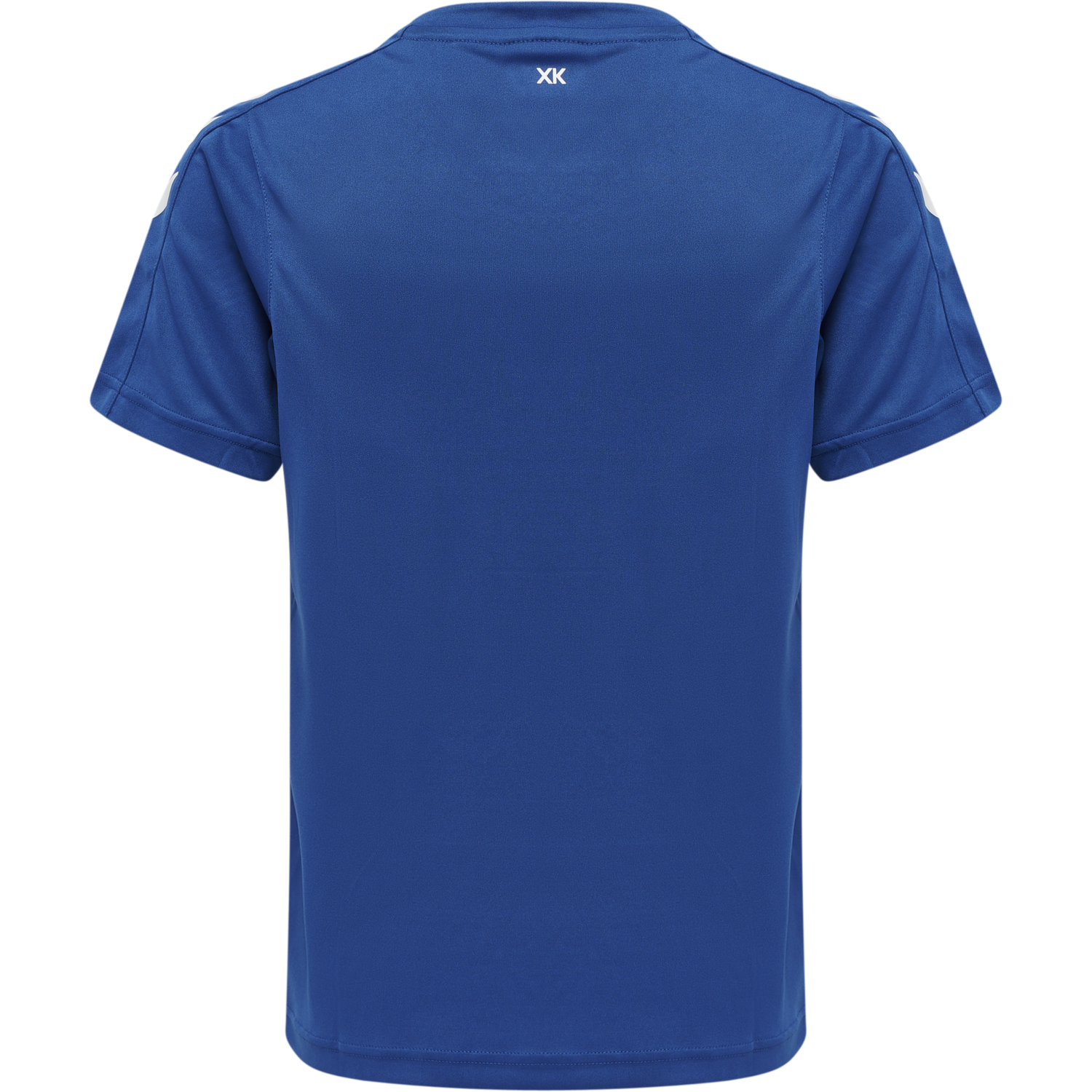 hmlCORE XK STRIPED JERSEY S/S KIDS, TRUE BLUE/WHITE, packshot