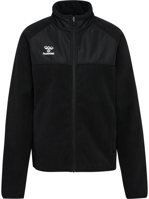hmlGO FLEECE JACKET WOMAN, BLACK hmlGO FLEECE JACKET WOMAN, BLACK, packshot