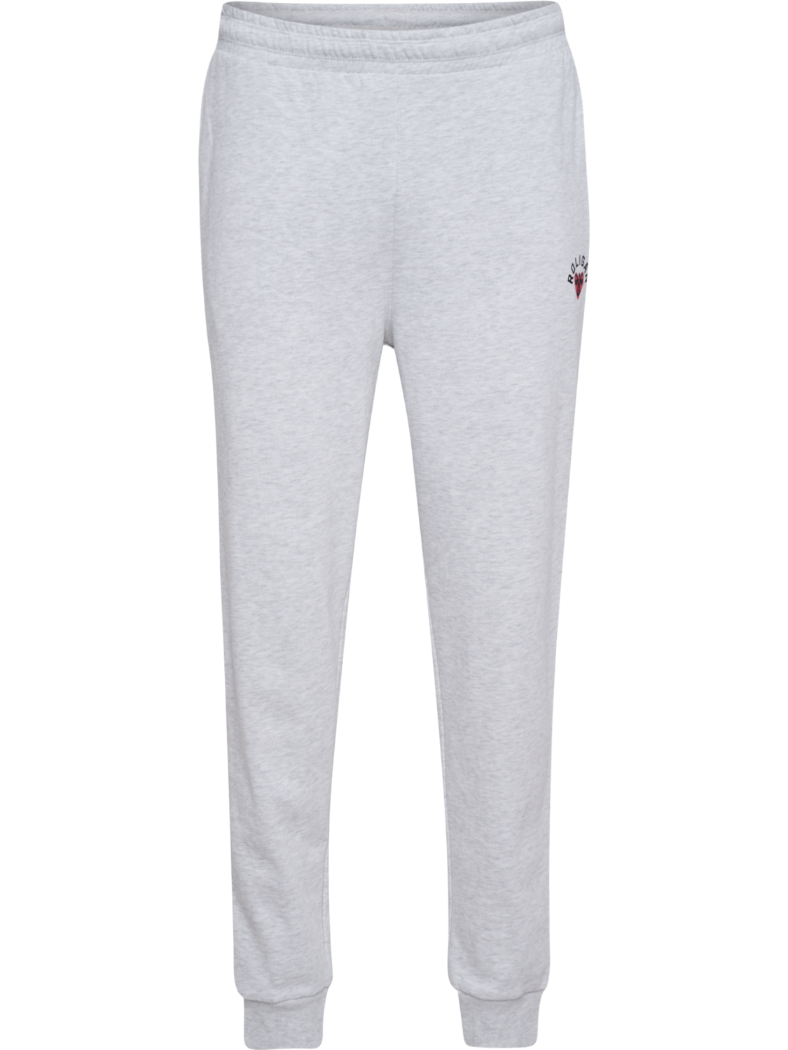 hmlROLIGAN SWEATPANTS, LIGHT GREY MELANGE, packshot